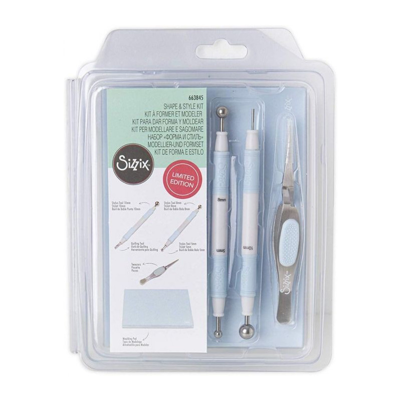 Kit per modellare e sagomare Sizzix (Limited edition Sky blue)