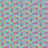 Tessuto 100% cotone 45x50 cm light blue butterfly