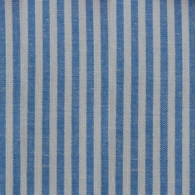Tessuto 100% cotone 45x50 cm basic blue striped
