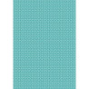 Tessuto 100% cotone 45x50 cm retro blue vintage