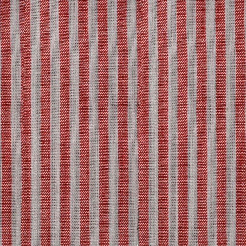 Tessuto 100% cotone 45x50 cm basic red striped