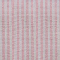 Tessuto 100% cotone 45x50 cm basic light pink striped