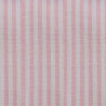 Tessuto 100% cotone 45x50 cm basic light pink striped