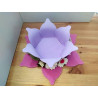Fustella XL Cestino petaloso con fiore e foglia