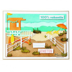 Fustella metallica Marianne Design Creatables Ocean view