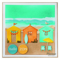 Fustella metallica Marianne Design Creatables Ocean view