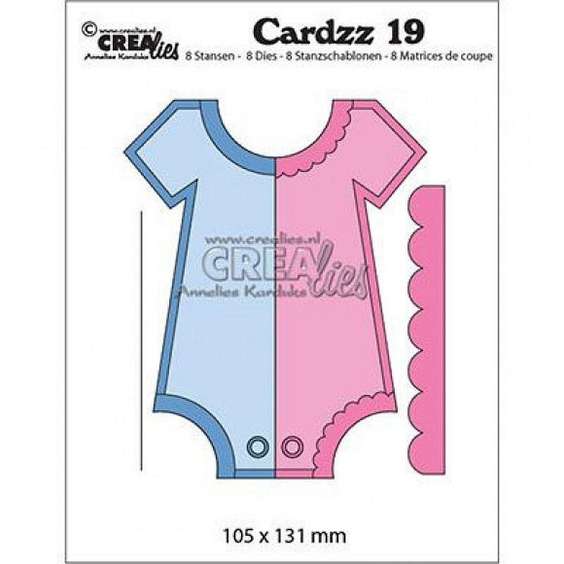 Fustella metallica Cottage Cutz Cardzz 19 Pagliaccetto