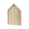 Cornice in legno Casetta con gancio 28x25