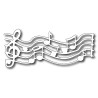 Fustella metallica Spartito musicale