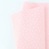 Pannolenci pois grandi 50x45 cm colore rosa