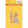 Fustella metallica Nellie's Choice Bridal couple