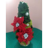 Fustella L Stella di Natale con foglia e pistillo
