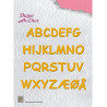 Fustella metallica Nellie's Choice Alphabet