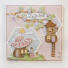 Fustella metallica Marianne Design Craftables punch die clouds