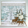 Fustella metallica Joy! Crafts Christmas tree with snowflakes