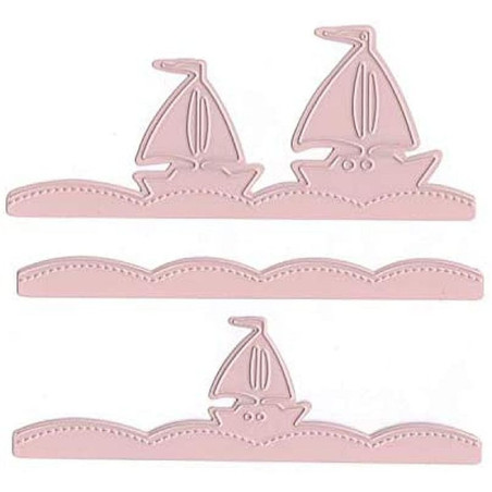 Fustella metallica Joy! Crafts Mery's boat borders