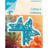 Fustella metallica Joy! Crafts Cutting & Embossing Bordo di Farfalle