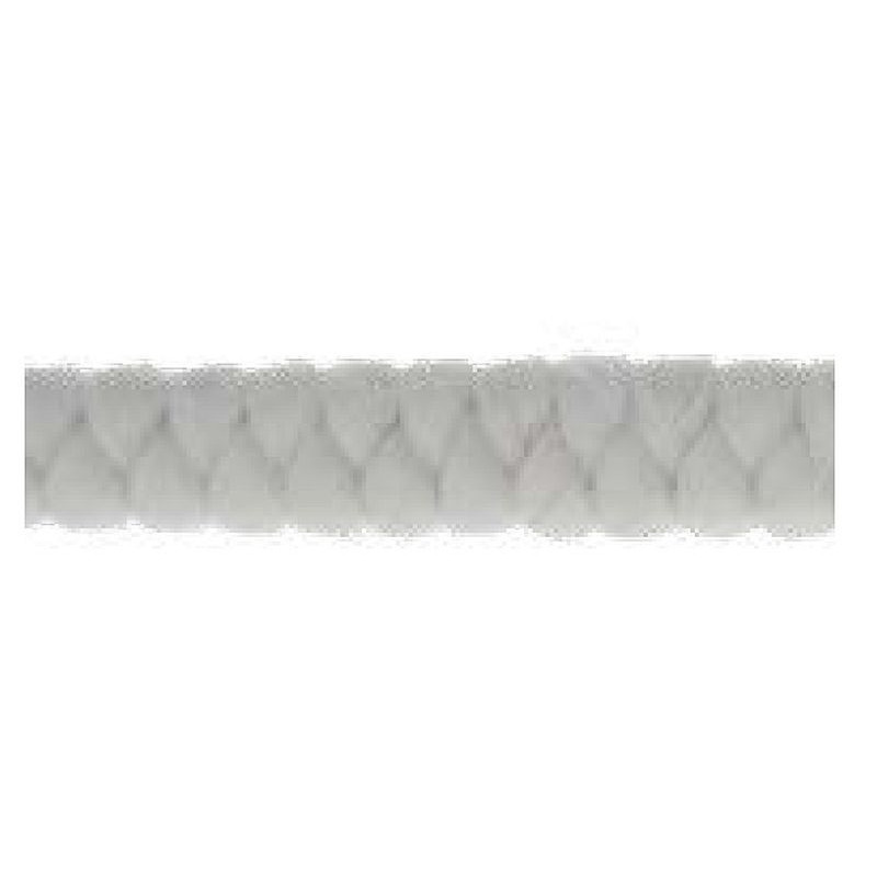 Cordoncino intrecciato bianco 50 cm
