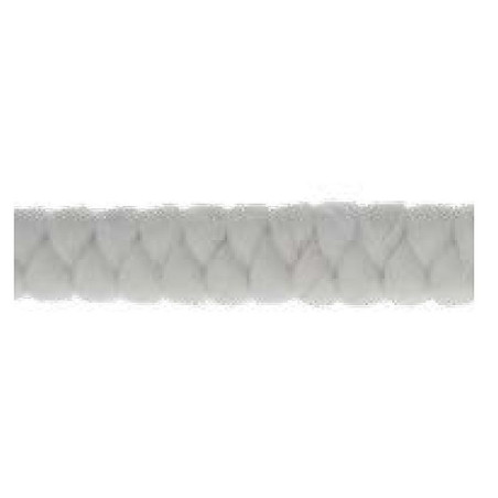 Cordoncino intrecciato bianco 50 cm