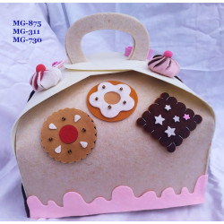 Fustella tripla XL Porta panettone Kit 3 fustelle