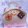 Fustella tripla XL Porta panettone Kit 3 fustelle