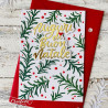 Fustella metallica Auguri di buon Natale