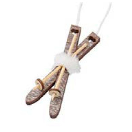 Sci di legno decorativi 6,5 cm