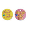 Fustella Sizzix Thinlits Set 6PK - Fatto con Amore