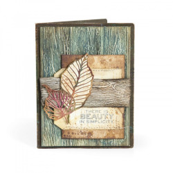 Fustella Sizzix Thinlits Skeleton leaves