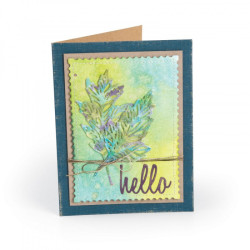 Fustella Sizzix Thinlits Skeleton leaves