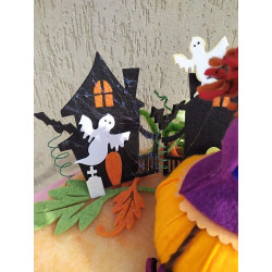 Fustella XL Casetta delle Streghe Halloween