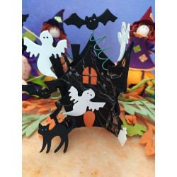 Fustella XL Casetta delle Streghe Halloween