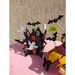 Fustella XL Casetta delle Streghe Halloween