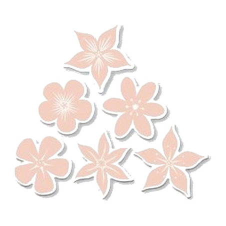 Fustella metallica Set di fiori