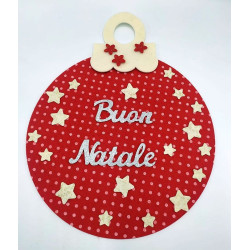 Fustella M Supporto con fiore per palla di Natale