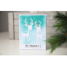 Fustella Sizzix Thinlits Renna Natalizia by Jen Long