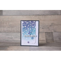 Fustella Sizzix Thinlits Stelle Cadenti