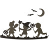Fustella Sizzix Thinlits Sagome di Halloween by Lisa Jones