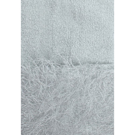 Tubolare Twist Lurex Double Face colore argento 30 cm