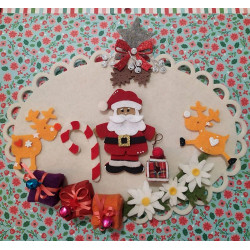 Fustella M Babbo Natale