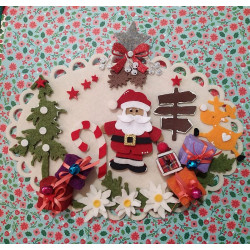 Fustella M Babbo Natale