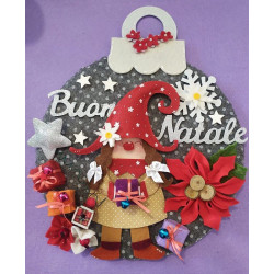 Fustella XL Gnometta Ilde e gnomo Carletto