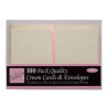 Set 100 buste Anita's formato A6 colore crema