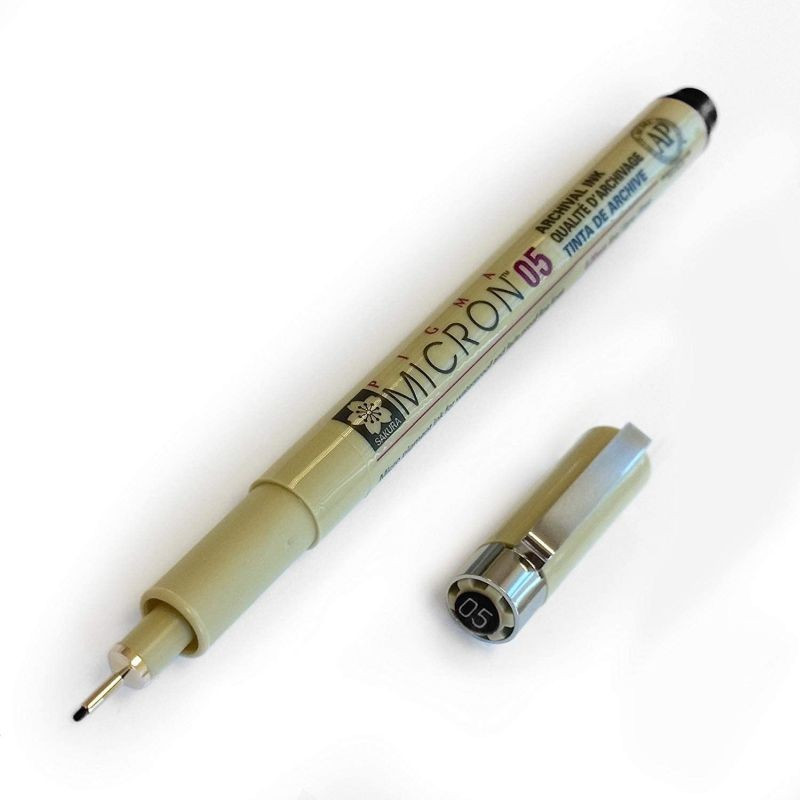 Sakura Pigma Micron – fineliner Pigment – 0.5 mm – nero
