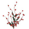 Ramo con bacche rosse alt. 40 cm