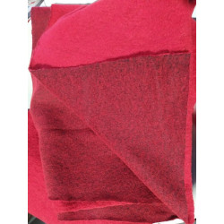 Tessuto La Pecorotta colore rosso 35x100 cm
