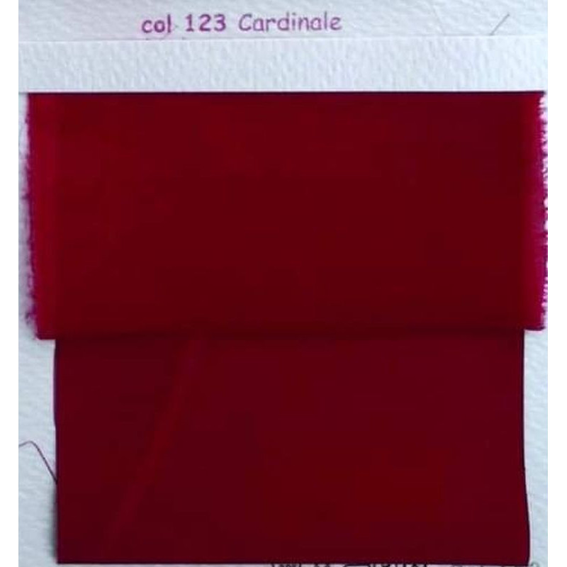 Tessuto Vedo colore cardinale 35x100 cm