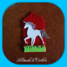 Fustella metallica Unicorno grande