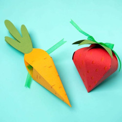 Fustella Sizzix A4 box Carrot & Strawberry