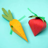 Fustella Sizzix A4 box Carrot & Strawberry
